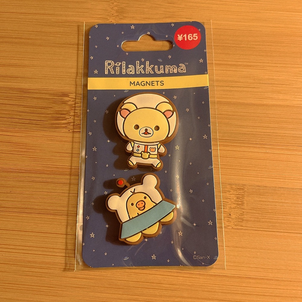 NEW San-X Korilakkuma Outer Space Astronaut Magnets